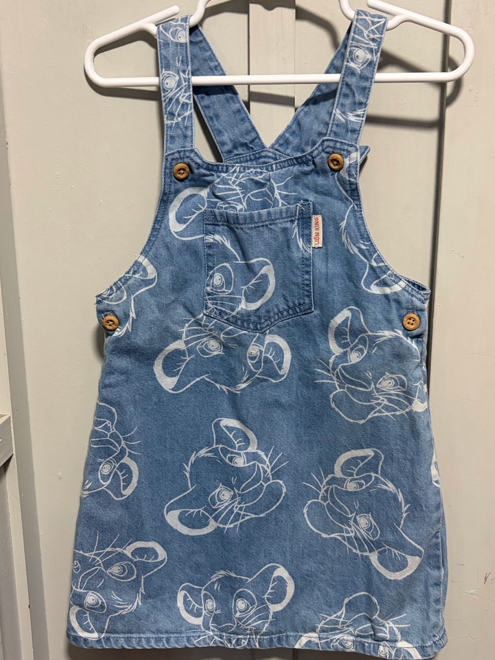 Kids Disney overalls size 18-24m